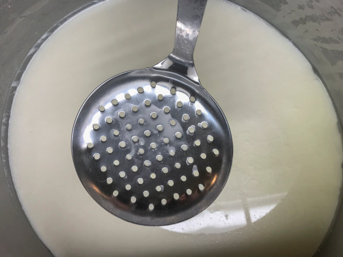 Brie Cheese Making Recipe – Transfer Curd to Molds