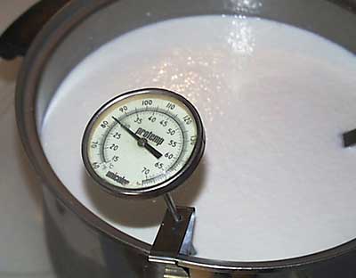 30 Minute Mozzarella Recipe – Heat Milk