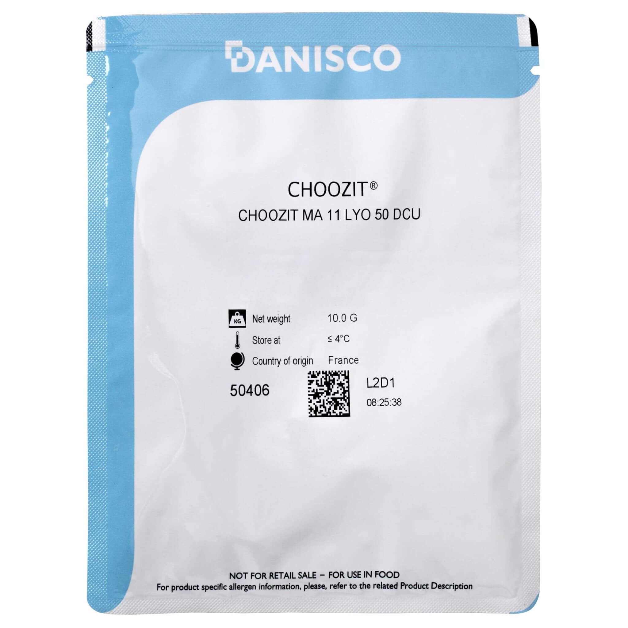 MA 11 Mesophilic starter culture packet for making Cheddar, Feta, and other semi-soft cheese.