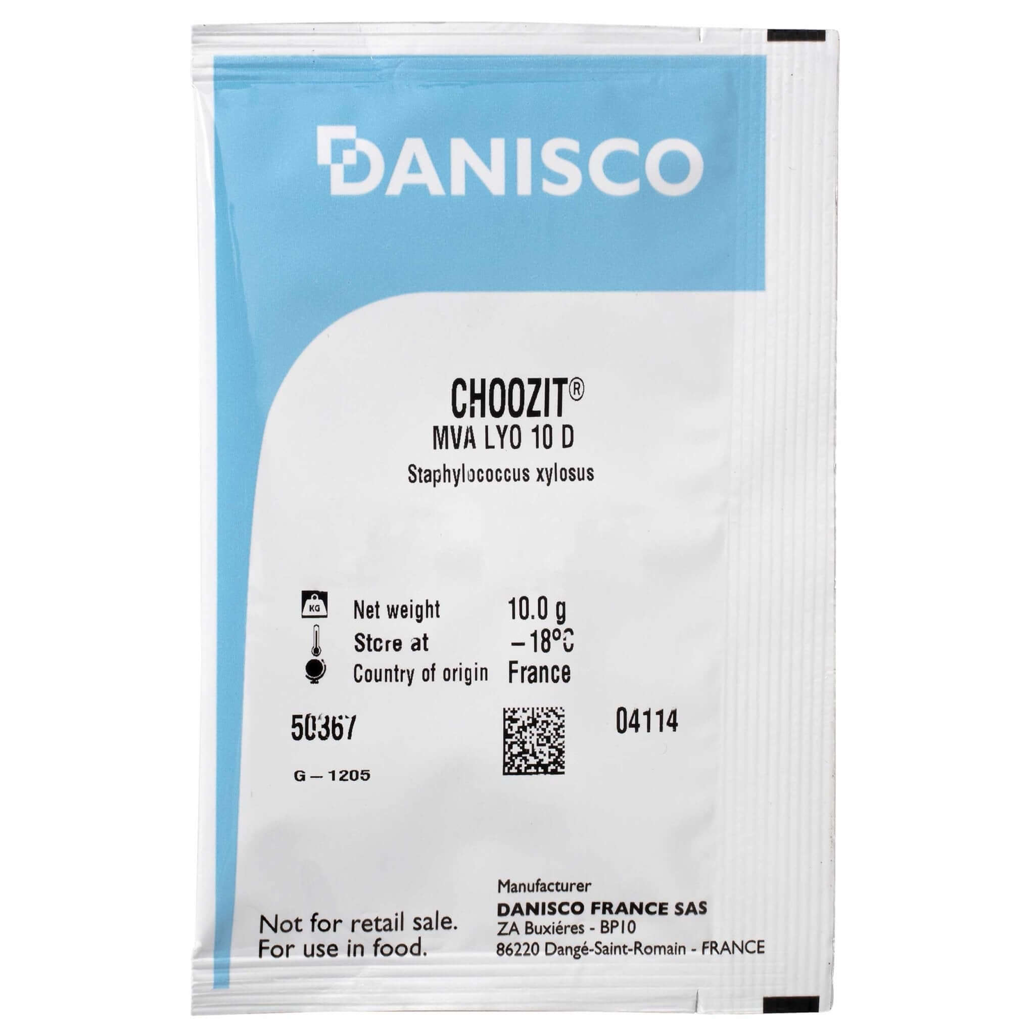 MVA Thermophilic Adjunct Starter Culture by Danisco, designed for enhancing cheese texture and aroma.