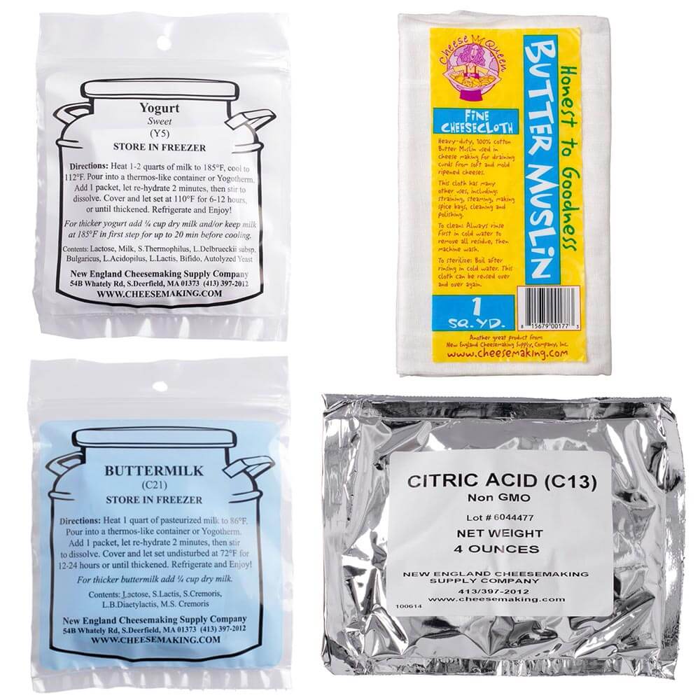 The Prairie Homestead Cheese Making Bundle - New England Cheesemaking Supply Company