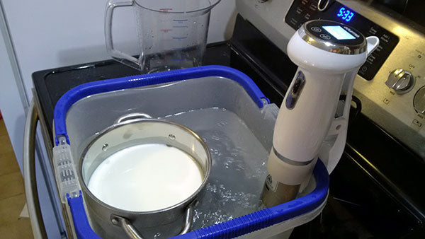 How to Make Ricotta with Your Sous Vide Circulator