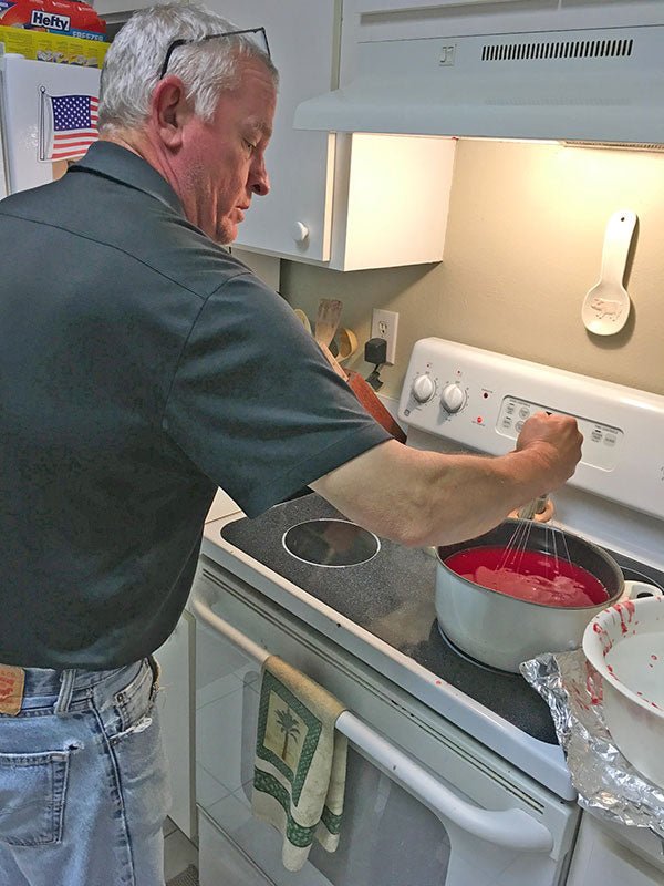 Charles H. and His Unique Wax Dipping Technique - New England Cheesemaking Supply Company