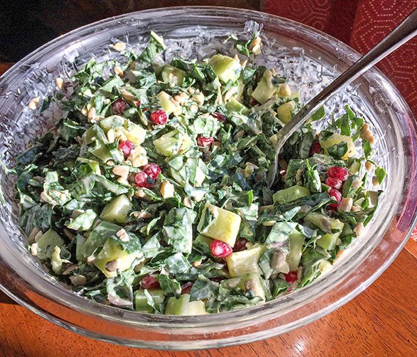 Creamy Kale Caesar Salad by Sara Hunt - New England Cheesemaking Supply Company