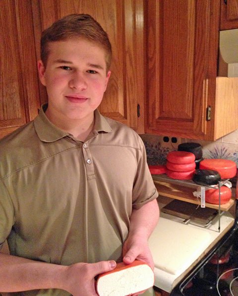 Erik Diemer (15) - He's already teaching! - New England Cheesemaking Supply Company