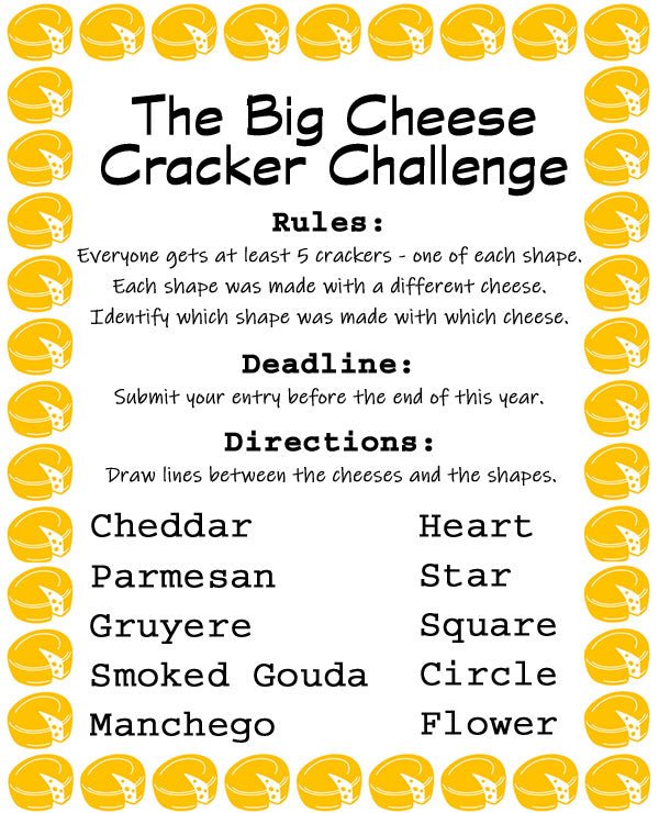 Fun with Cheese Crackers! - New England Cheesemaking Supply Company