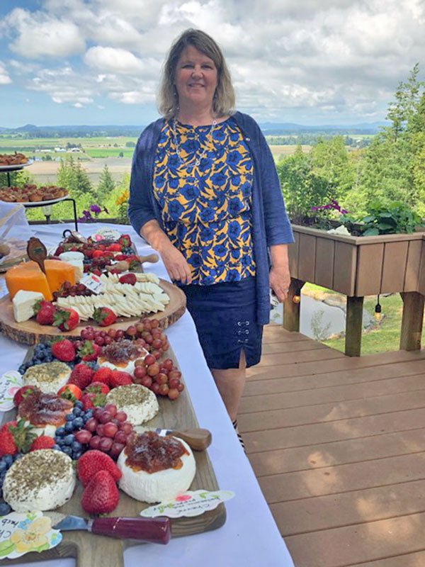 Joan Schleh at Garden Home Farm in Mt. Vernon, Washington - New England Cheesemaking Supply Company