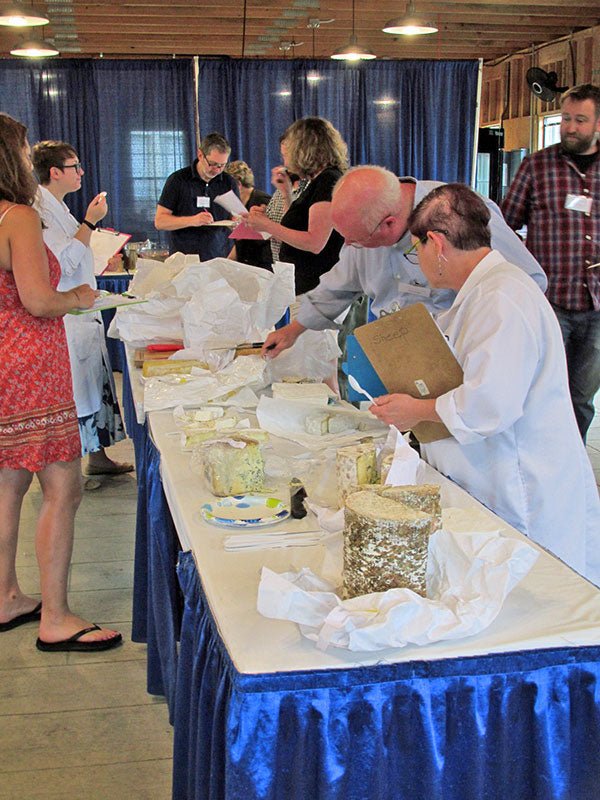 Judging at the New England Regional Cheese Competition - 2017 - New England Cheesemaking Supply Company