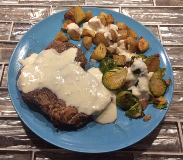 Pork Steak with Cheese Sauce - New England Cheesemaking Supply Company