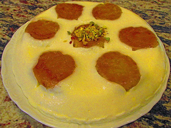 Turkish Dessert with Kemalpasa