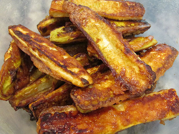 parmesan fried zucchini