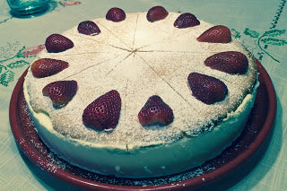 Strawberry Quark Cream Torte