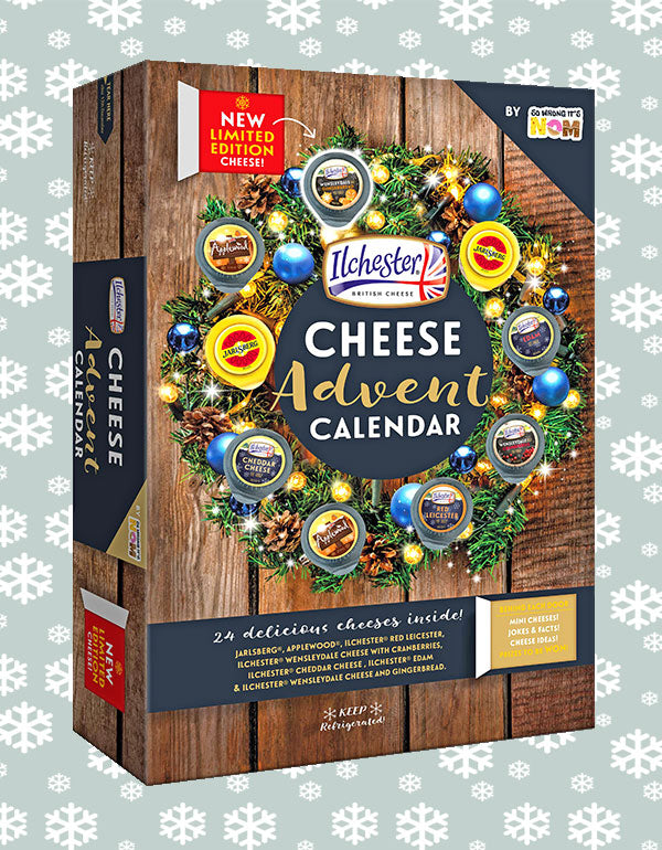 Cheese advent calendar box