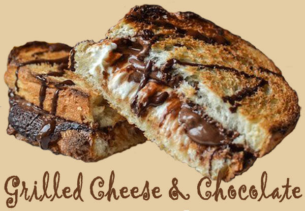 5 Grilled Cheese & Chocolate Sammies!