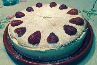 Strawberry Quark Cream Torte - New England Cheesemaking Supply Company