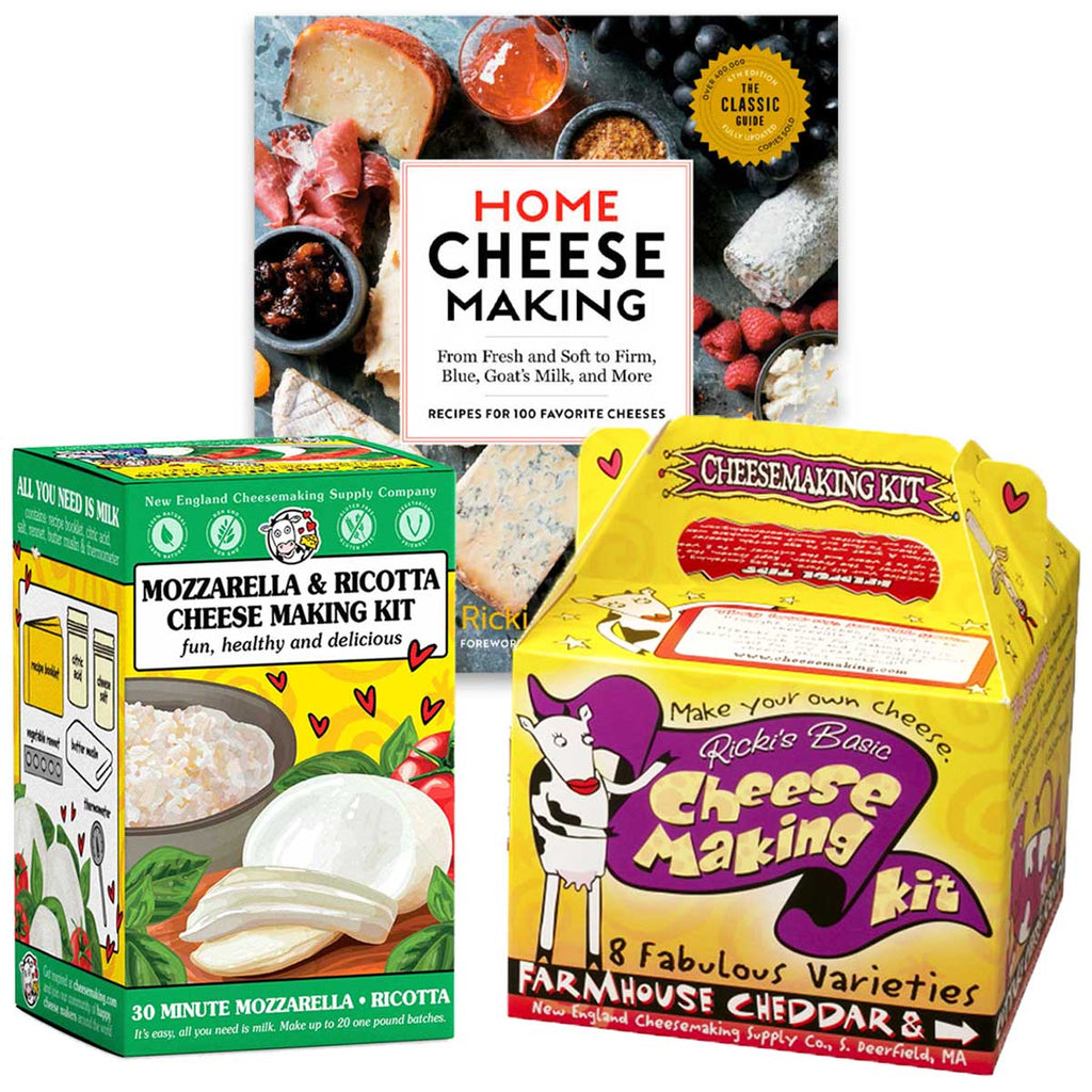 Complete Home Cheese Making Set (B1, K1 & K2)
