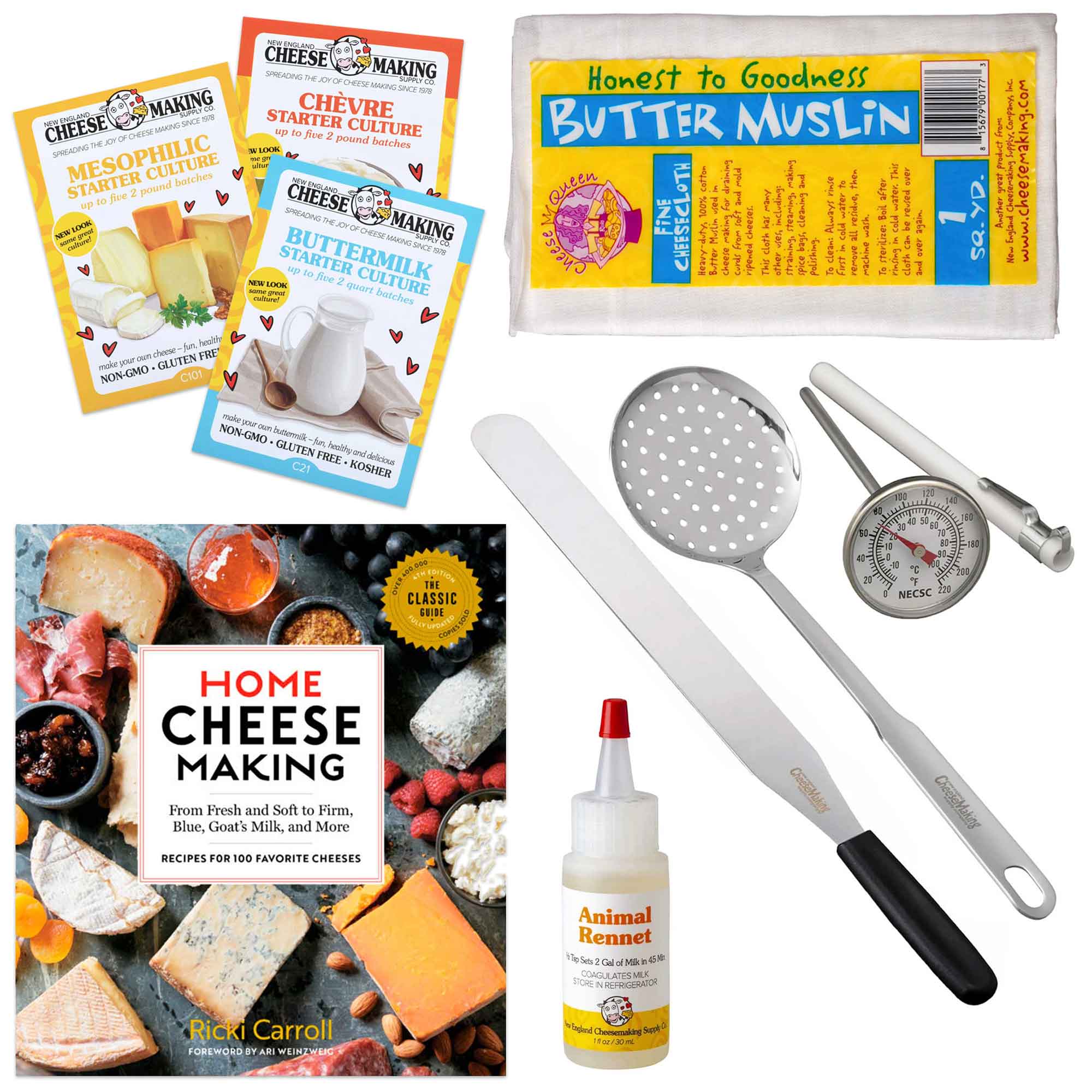 Homestead Cheese Making Bundle