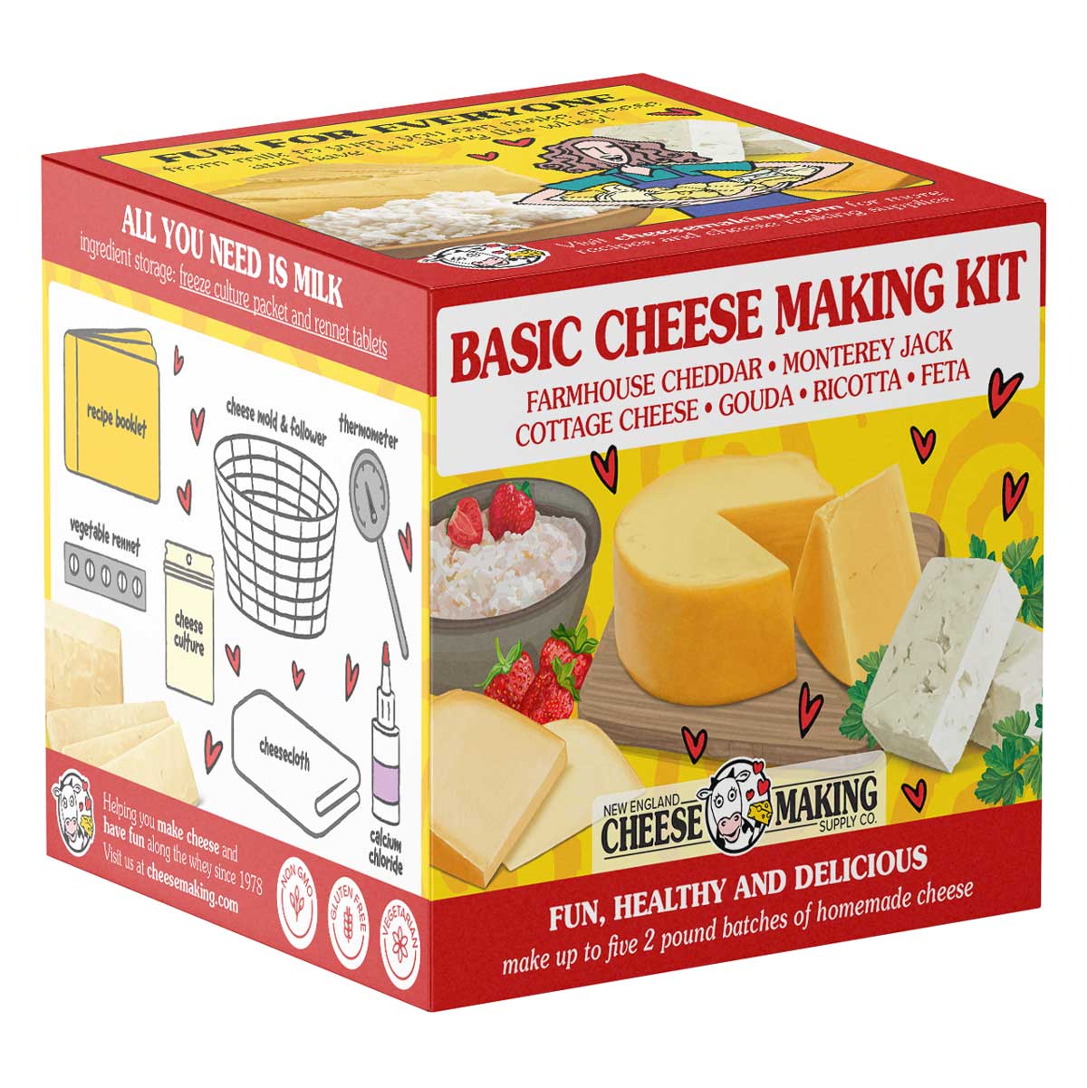 Ricki's Basic Cheese Making Kit - New England Cheesemaking Supply Company