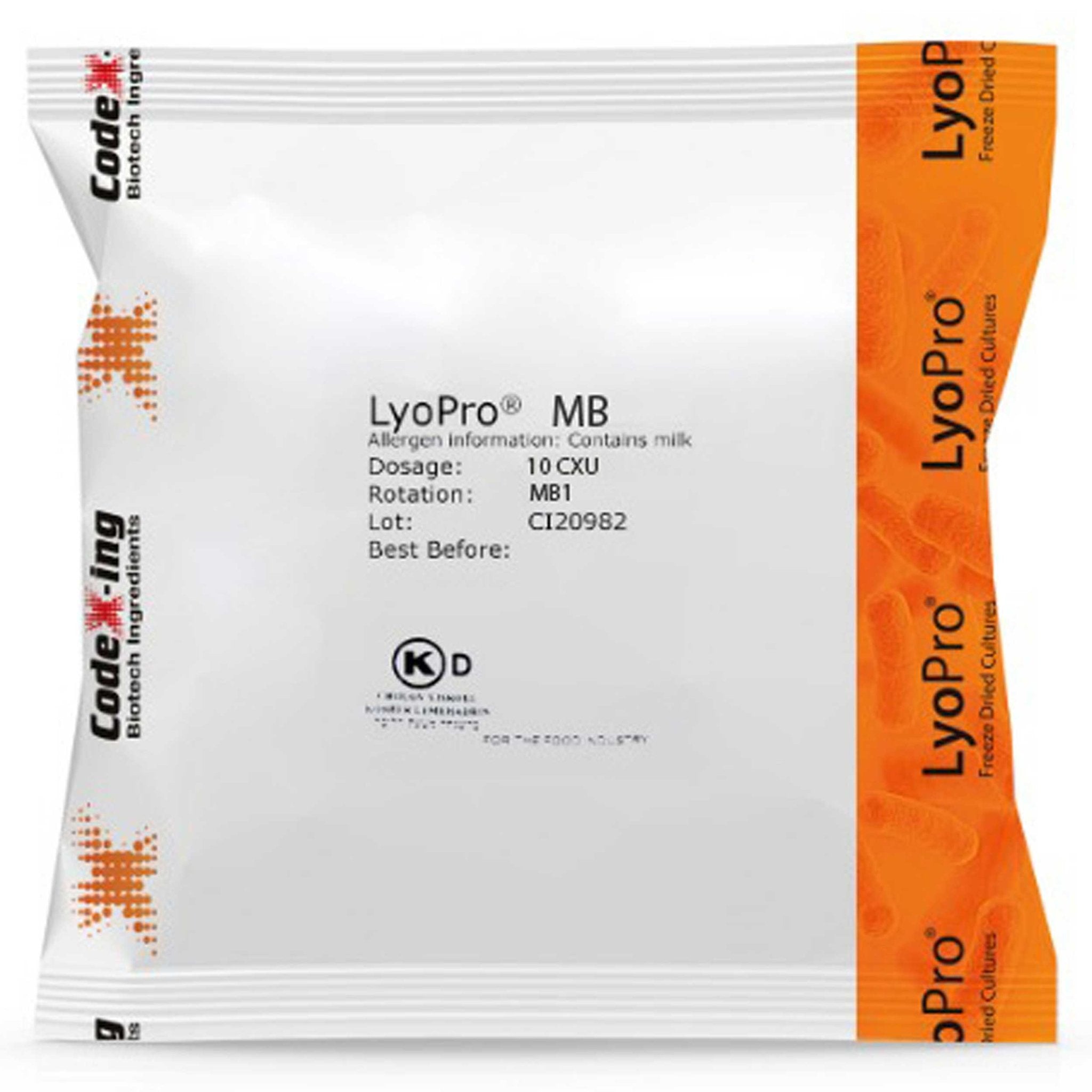 LyoPro MB Mesophilic and Thermophilic Starter Culture - New England Cheesemaking Supply Company